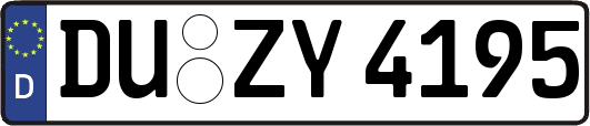 DU-ZY4195