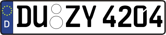 DU-ZY4204