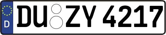 DU-ZY4217