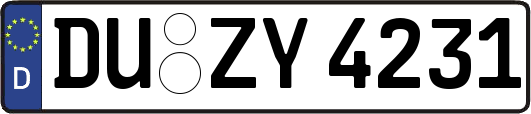 DU-ZY4231
