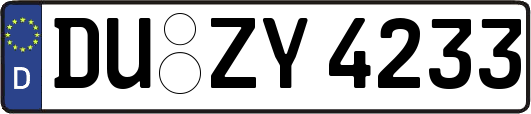DU-ZY4233