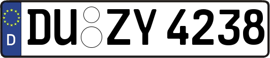 DU-ZY4238