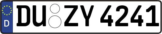 DU-ZY4241