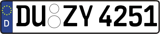 DU-ZY4251