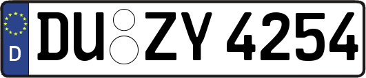 DU-ZY4254