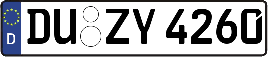 DU-ZY4260