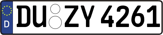 DU-ZY4261