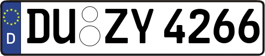DU-ZY4266