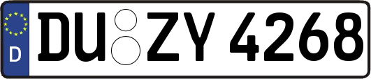 DU-ZY4268