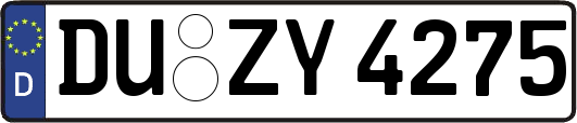 DU-ZY4275