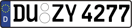 DU-ZY4277