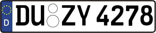 DU-ZY4278