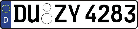 DU-ZY4283