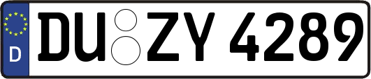 DU-ZY4289
