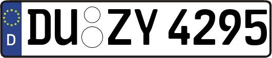 DU-ZY4295