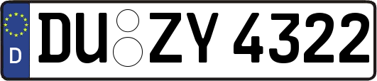 DU-ZY4322