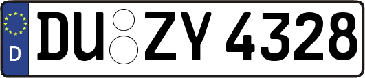 DU-ZY4328