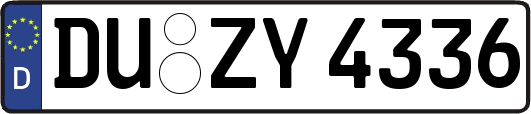 DU-ZY4336