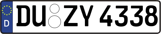 DU-ZY4338