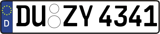 DU-ZY4341
