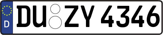DU-ZY4346