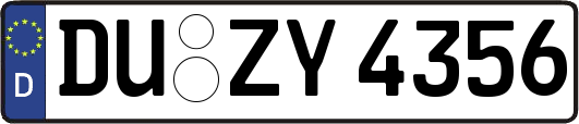 DU-ZY4356