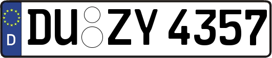 DU-ZY4357
