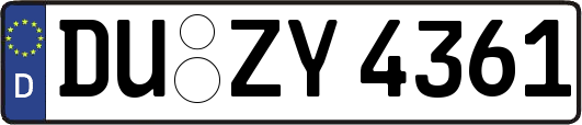 DU-ZY4361