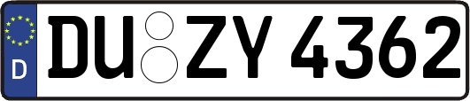 DU-ZY4362