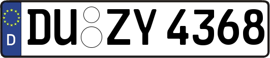 DU-ZY4368