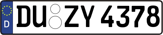 DU-ZY4378