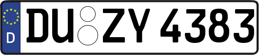DU-ZY4383