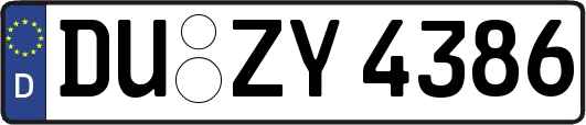 DU-ZY4386
