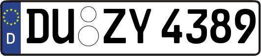 DU-ZY4389