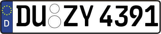 DU-ZY4391