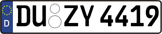 DU-ZY4419