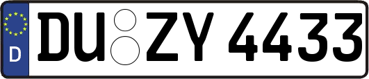 DU-ZY4433