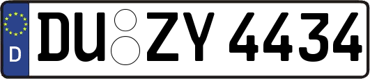 DU-ZY4434