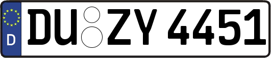 DU-ZY4451