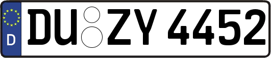DU-ZY4452