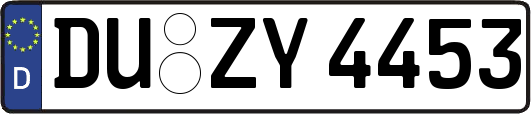 DU-ZY4453