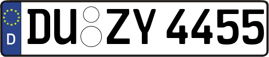 DU-ZY4455