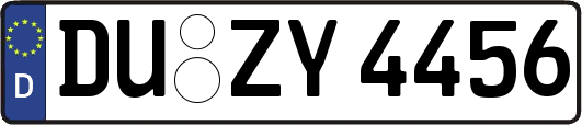 DU-ZY4456