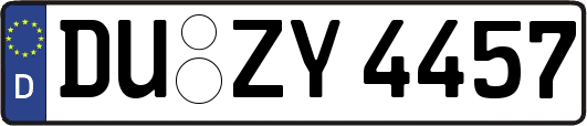 DU-ZY4457