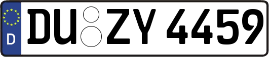 DU-ZY4459