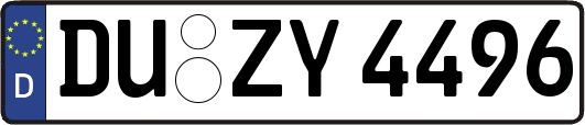 DU-ZY4496