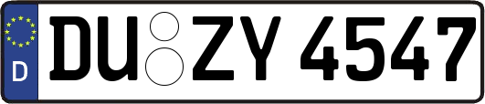 DU-ZY4547