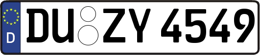 DU-ZY4549