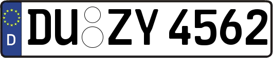 DU-ZY4562