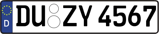 DU-ZY4567